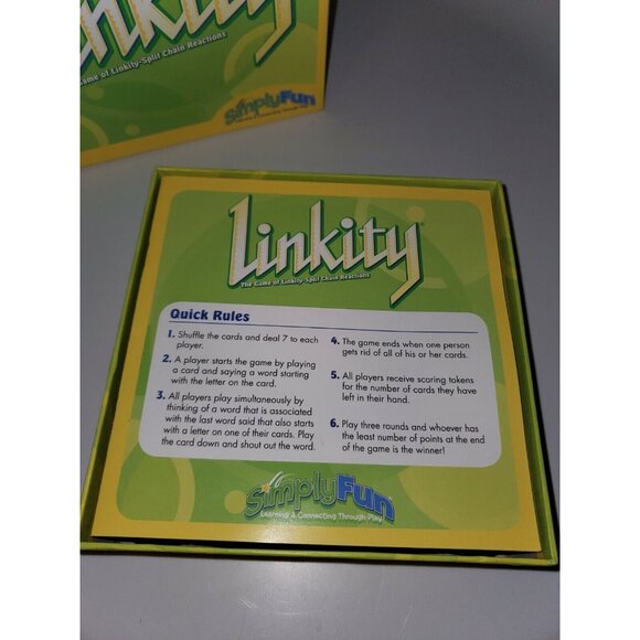 Simply Fun Linkity Game of Linkity-Split Chain Reactions - Language Learning Fun - Picture 3 of 5